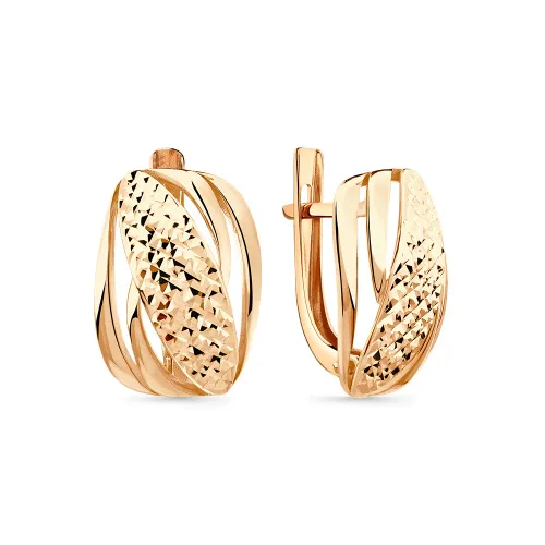 Серьги, Золото 585, 002-1058-7100-010