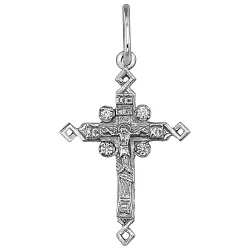 Подвеска крест, Серебро 925, Фианит KP 84-1 Подвеска крест, Серебро 925, Фианит KP 84-1