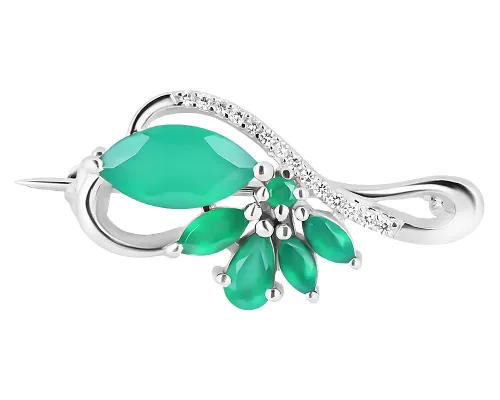 658324 Брошь Серебро 925, 658324