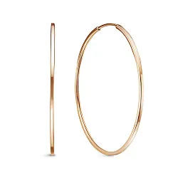 Конго/серьги-кольца,  Золото 585  5204136/40