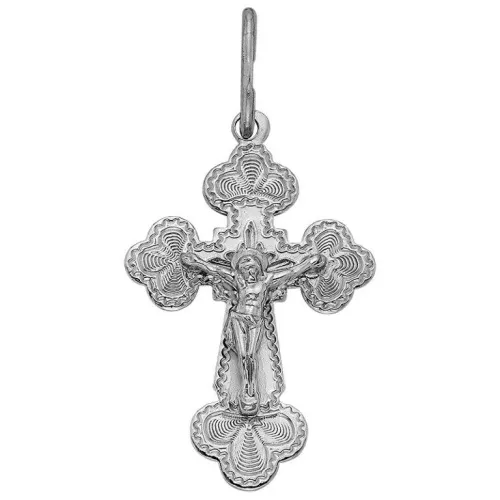 Подвеска крест, Серебро 925, KP 1 Подвеска крест, Серебро 925, KP 1