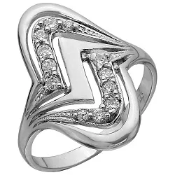 Кольцо Серебро 925, Фианит LLR 207 Кольцо Серебро 925, Фианит LLR 207