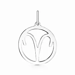 Подвеска знак зодиака Овен 21.03-19.04, Серебро 925 1-00016