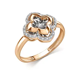 Кольцо Золото 585, Бриллиант 01-11-51205-31-00