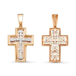 Подвеска крест, Золото 585 080586 Подвеска крест, Золото 585 080586