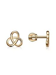 Серьги пусеты-гвоздики, Золото 585 С100-2994