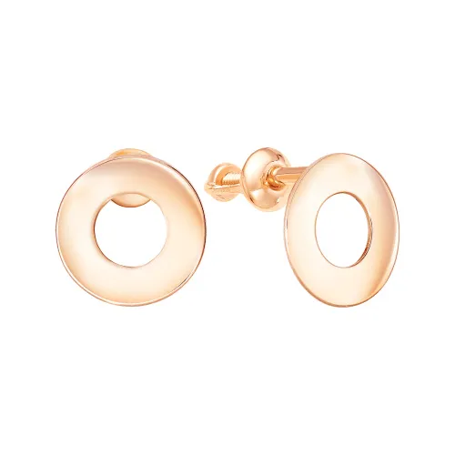 Серьги пусеты-гвоздики, Золото 585, 62-0147