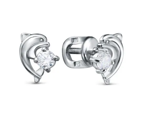 Серьги пусеты-гвоздики, Серебро 925, Z2-10970