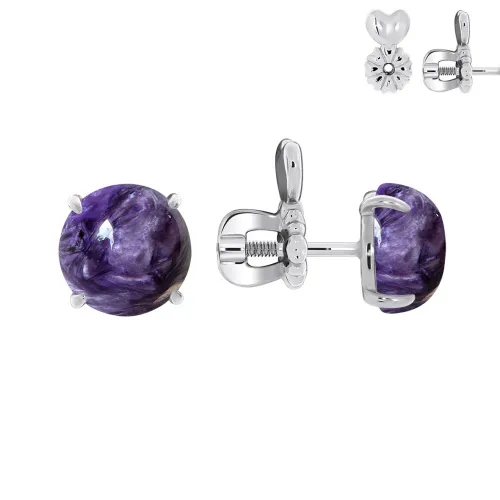 Серьги пусеты-гвоздики, Серебро 925, П340462680