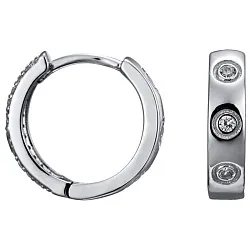 Серьги, Серебро 925, Фианит LLE 479 Серьги, Серебро 925, Фианит LLE 479
