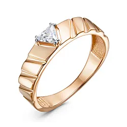 Кольцо Золото 585, Фианит 1108371