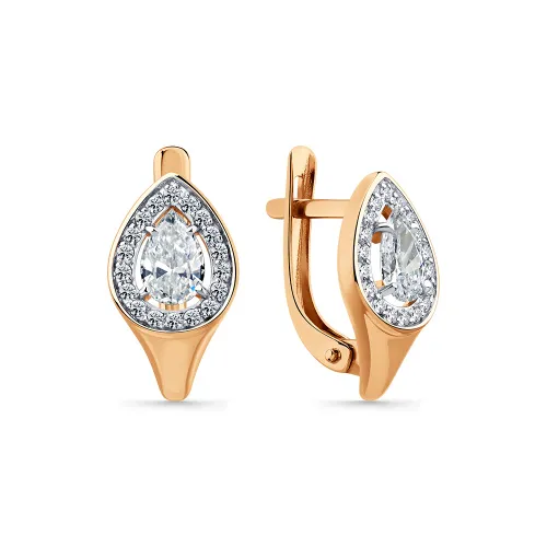 Серьги, Золото 585, 002-0967-0001-011