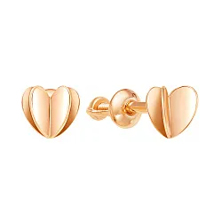Серьги пусеты-гвоздики, Золото 585 00-62-0361-00