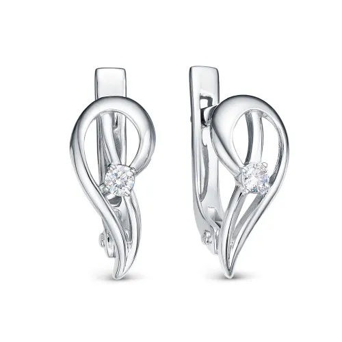 Серьги, Золото 585, 01-02-0030-00