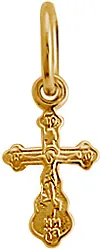 Подвеска крест, Золото 585 ПШ0198