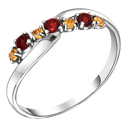 Кольцо Серебро 925, Фианит 90-01-6677-00 Кольцо Серебро 925, Фианит 90-01-6677-00