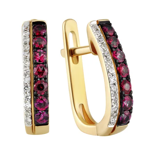 Серьги, Золото 585, 36-41E00830-S0DDRU Серьги, Золото 585, 36-41E00830-S0DDRU