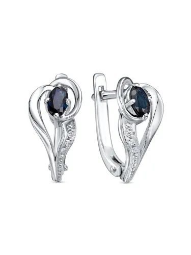 Серьги, Золото 585, 44010256-1б