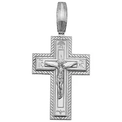 Подвеска крест, Серебро 925 KP 29 Подвеска крест, Серебро 925 KP 29