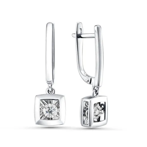 Серьги, Золото 585, 02-12-5704-11-00 Серьги, Золото 585, 02-12-5704-11-00