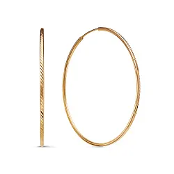 Конго/серьги-кольца,  Золото 585  520101/40