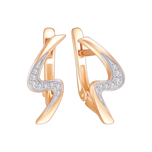 Серьги, Золото 585, 01-52-0243-00