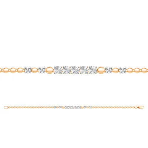 Браслет фантазийный Золото 585 
 08-68-0041-00