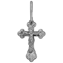 Подвеска крест, Серебро 925 KP 10 Подвеска крест, Серебро 925 KP 10