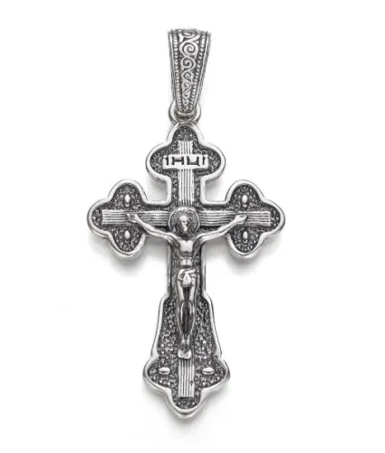 Подвеска крест, Серебро 925, 54