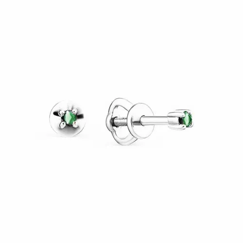 Серьги пусеты-гвоздики, Золото 585, С0363-203