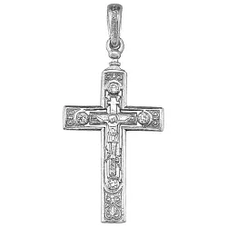 Подвеска крест, Серебро 925, Фианит KP 113 Подвеска крест, Серебро 925, Фианит KP 113