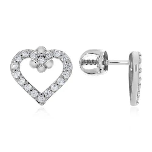 Серьги пусеты-гвоздики, Серебро 925, 2340205284л