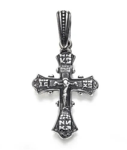 Подвеска крест, Серебро 925, 85