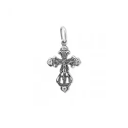 Подвеска крест, Серебро 925, Фианит 23-555р