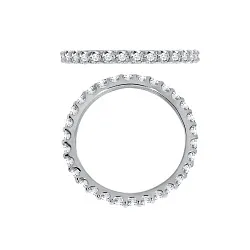 Кольцо Серебро 925, Фианит 1340201315-175 Кольцо Серебро 925, Фианит 1340201315-175