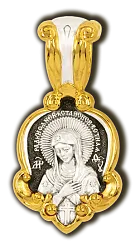 Иконка нательная,  Серебро 925 08540 Иконка нательная,  Серебро 925 08540