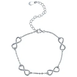 Браслет фантазийный Серебро 925 
  FRB 31