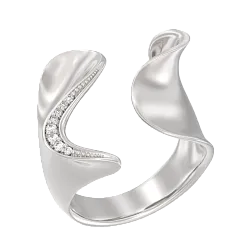 Кольцо Серебро 925, Фианит 1046091-01110 Кольцо Серебро 925, Фианит 1046091-01110