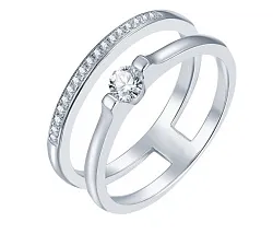 Кольцо Серебро 925, Фианит LLR 573 Кольцо Серебро 925, Фианит LLR 573