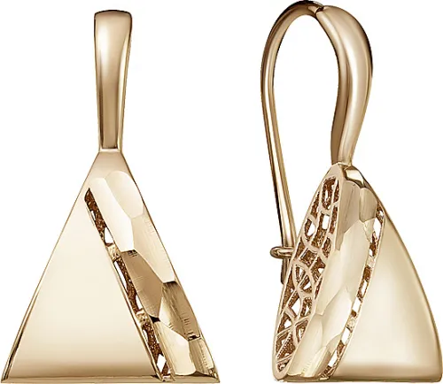 Серьги, Золото 585, АСд904-3746