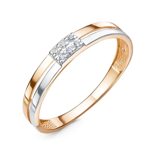 Кольцо Золото 585, 1105473