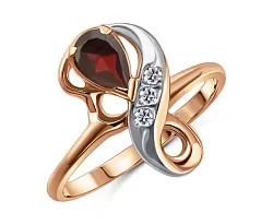 Кольцо Золото 585, Гранат К125-9370Гр