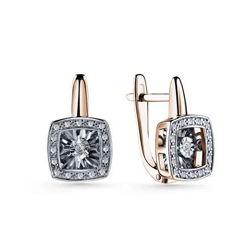 Серьги, Золото 585, 02-11-5894-31-00 Серьги, Золото 585, 02-11-5894-31-00