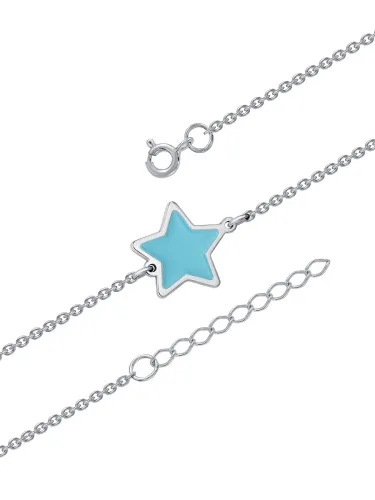 Браслет фантазийный Серебро 925 
 4-00018