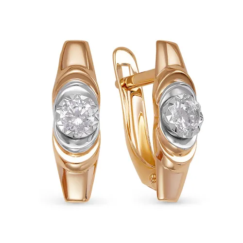 Серьги, Золото 585, 1200121