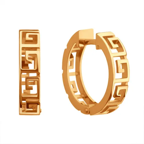 Серьги, Золото 585, Т10002Г600