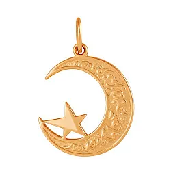 Мусульманская подвеска, Золото 585 323100 1 10
