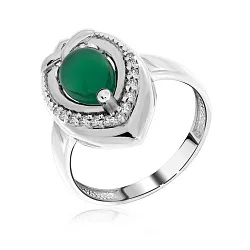 Кольцо Серебро 925, Агат 1340390948-60 Кольцо Серебро 925, Агат 1340390948-60