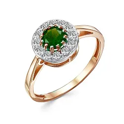 Кольцо Золото 585, Кварц 1519708 1 11 1