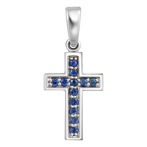 Подвеска крест, Золото 585, 59-42P00226-SA